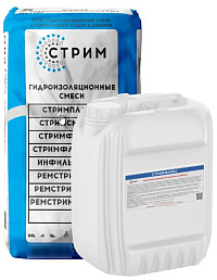 Эластичная гидроизоляционная полимерцементная мембрана Стримфлекс Ф